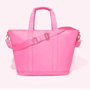NWT Stoney Clover Lane Bubblegum Pink Classic Tote Bag